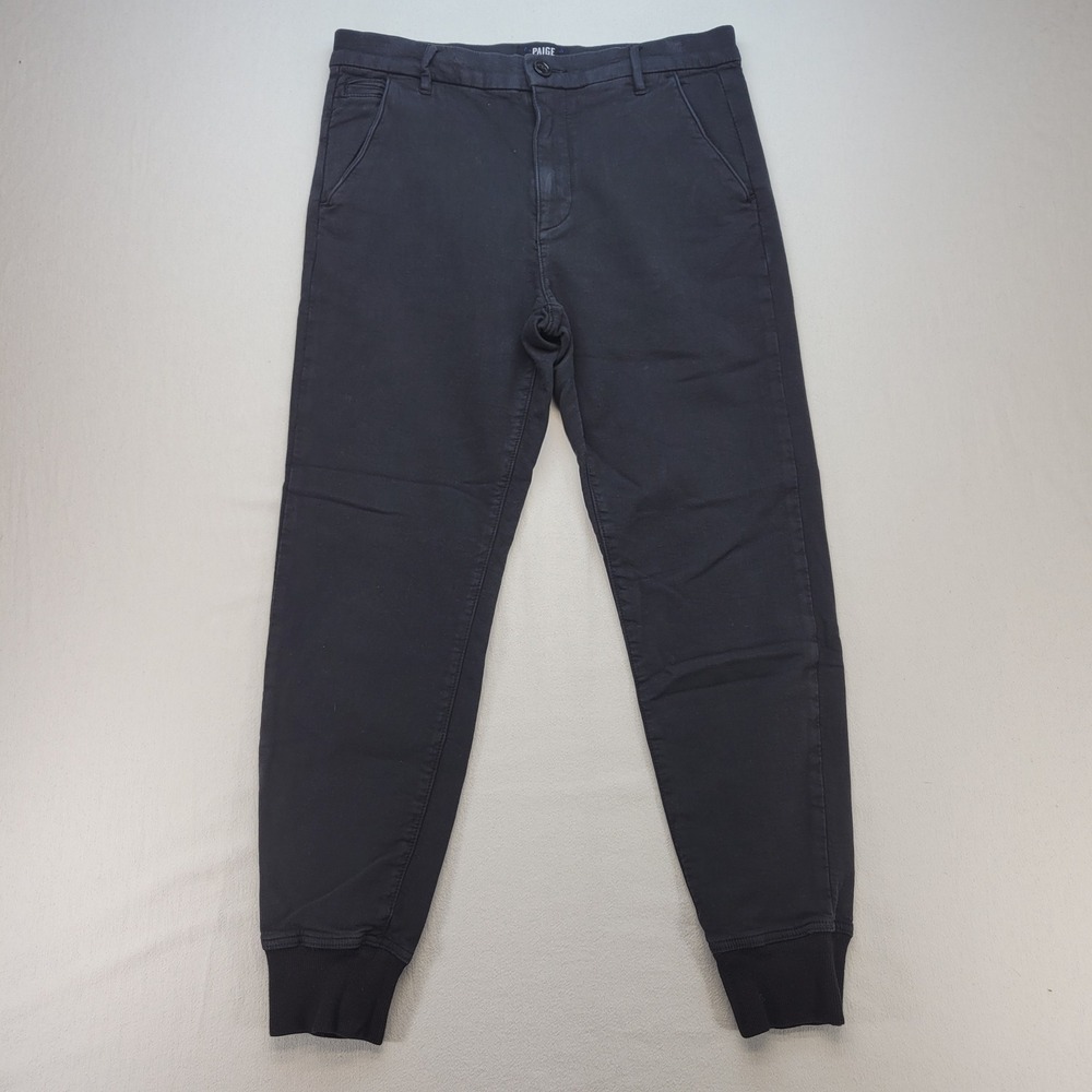 Paige Jogger Mens 31x27 Charcoal Gray Baxter Stretch Jersey Pants